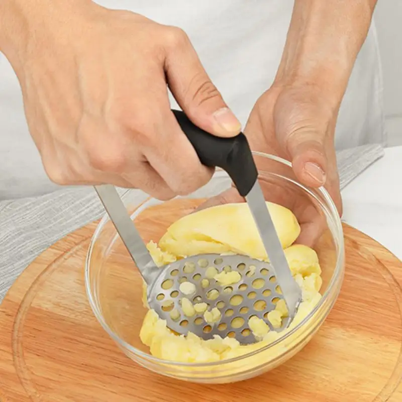 Картофель Masher бобы пресс Толкушка для пюре Кухня кухонная утварь Нескользящая