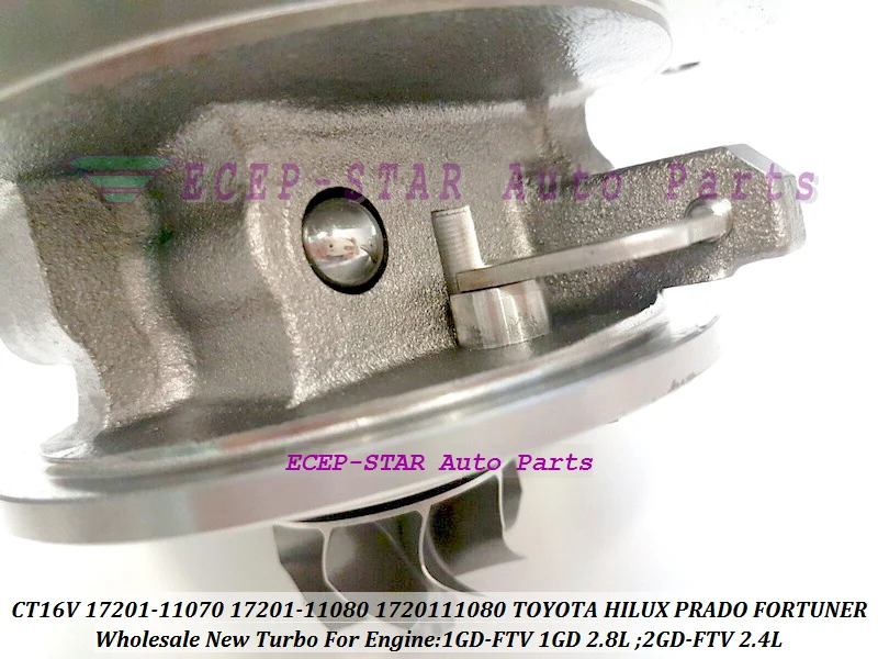 Турбокартридж CHRA CT16V 17201-11070 17201-11080 1720111070 1720111080 для TOYOTA HILUX PRADO FORTUNER 1GD-FTV 1GDFTV 1GD 2.8L |