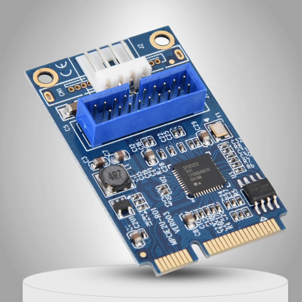 New Mini PCIE to USB3.0 19Ppin Small 4Pin 19Pin USB Expansion Card Converter Adapter | Компьютеры и офис