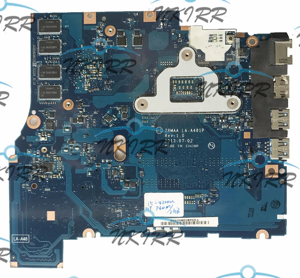 14 1 &quotZRMAA LA A481P K000150710 i5 4200U 6 ГГц GT740M 2 Гб материнская плата для toshiba Satellite U40 M45 M40 A