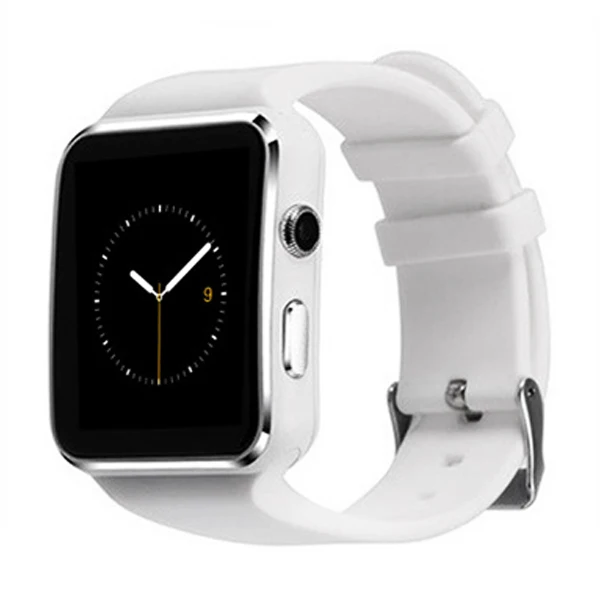 Bluetooth Смарт часы X6 спортивные Шагомер Smartwatch с камерой поддержка sim карты Whatsapp Facebook
