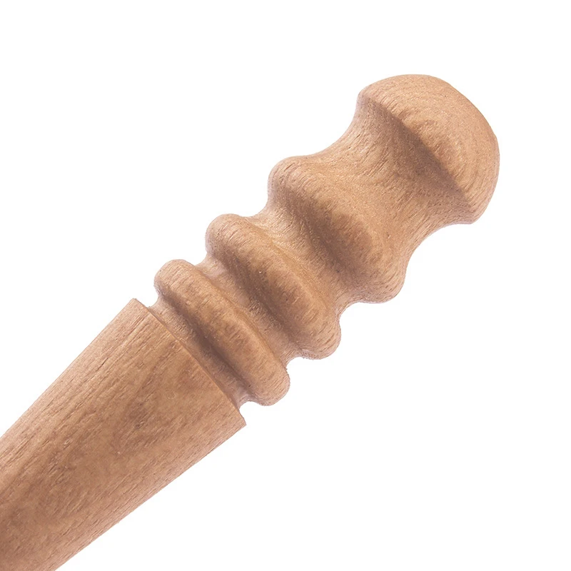1*Wooden Burnisher Practical Leathercraft Leather Edge Slicker Wooden DIY Tools High Quality | Дом и сад