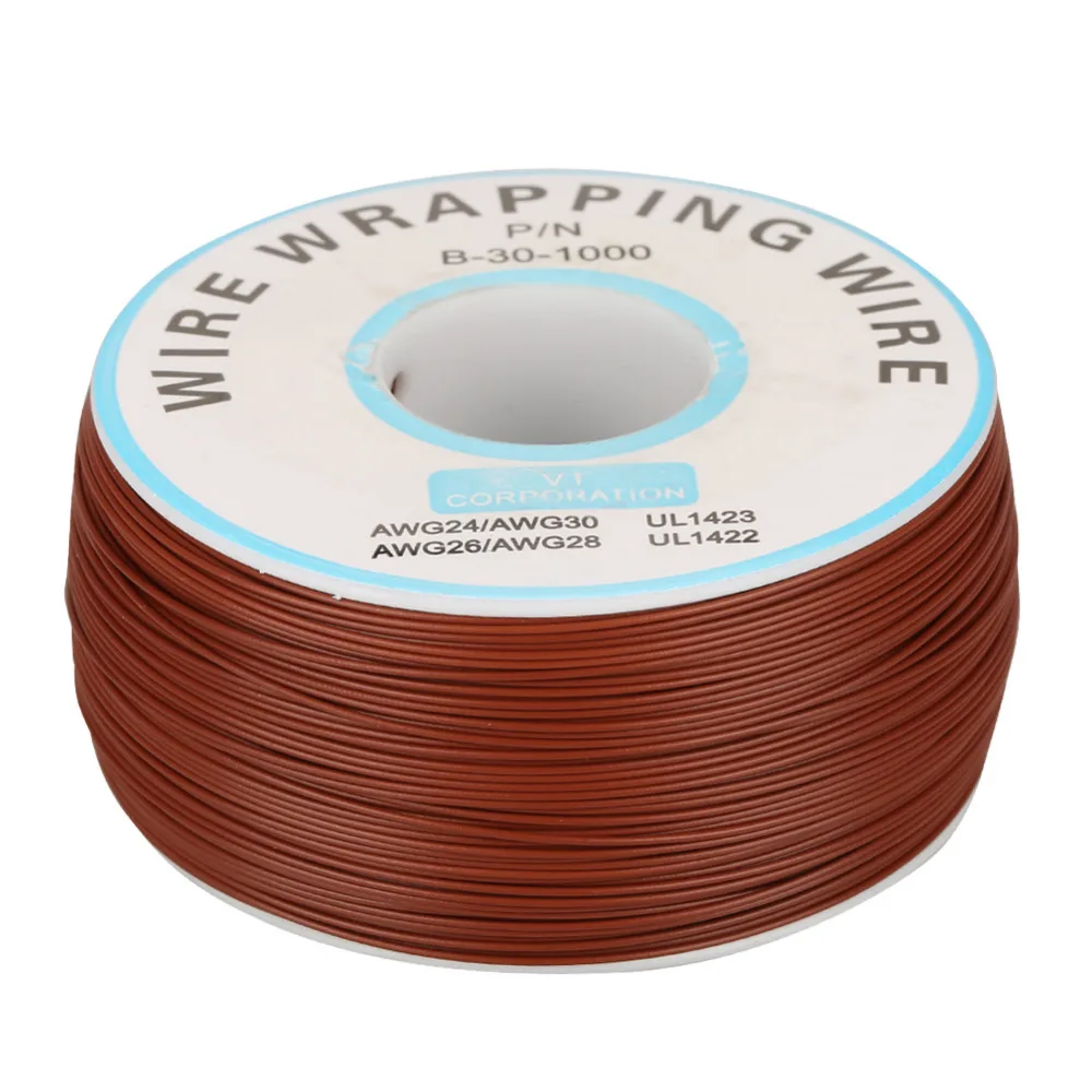 1 рулон оболочка проводов стандартная нить 30AWG кабель 0 25 мм диаметр сердечника