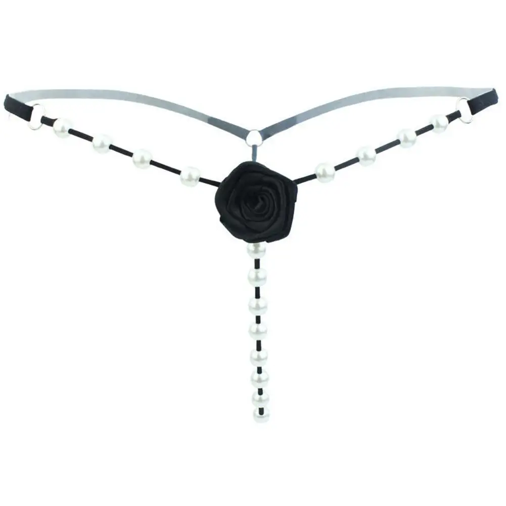 

Women G-String Thongs Sexy Lingerie Underwear with Pearl