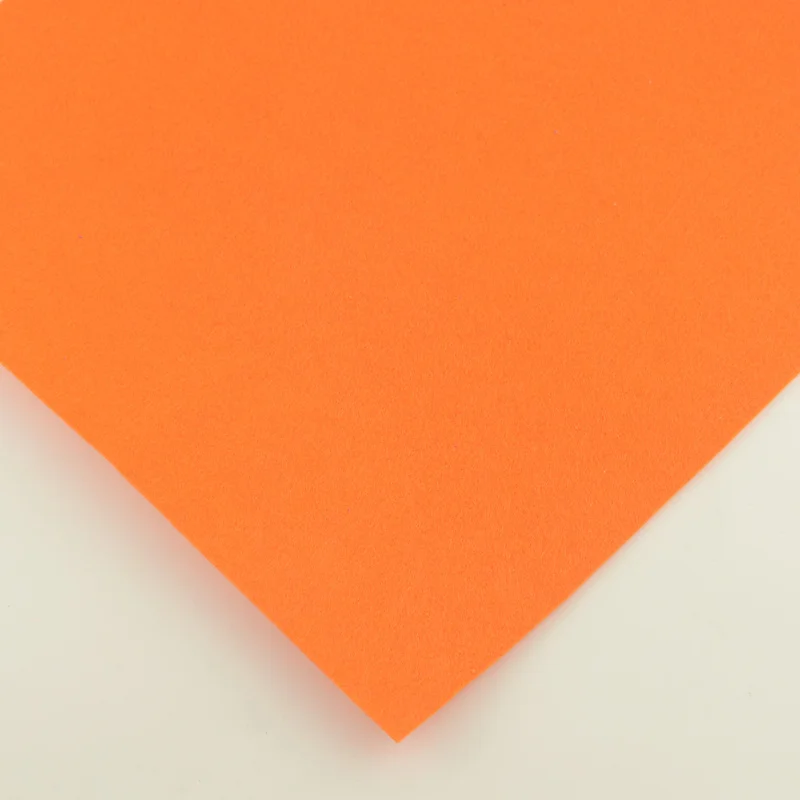 Orange Color Sewing Accessories Cloth Shoe Materials Bags Suitcase Gift Packages Nonwoven 100% Polyester Toys 1mm Thick|toy viewer|bag anchorbag