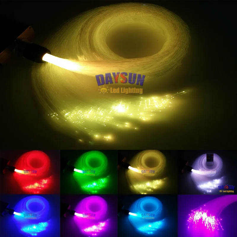 Новый Автомобильный светодиодный потолочный волоконно оптический светильник 16