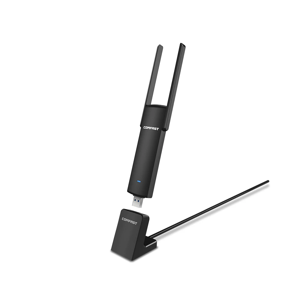 COMFAST Usb Wifi адаптер 1900 Мбит/с 2 4 ГГц + 5 8 двухдиапазонный Wi-Fi ключ Plug And Play AC сетевая
