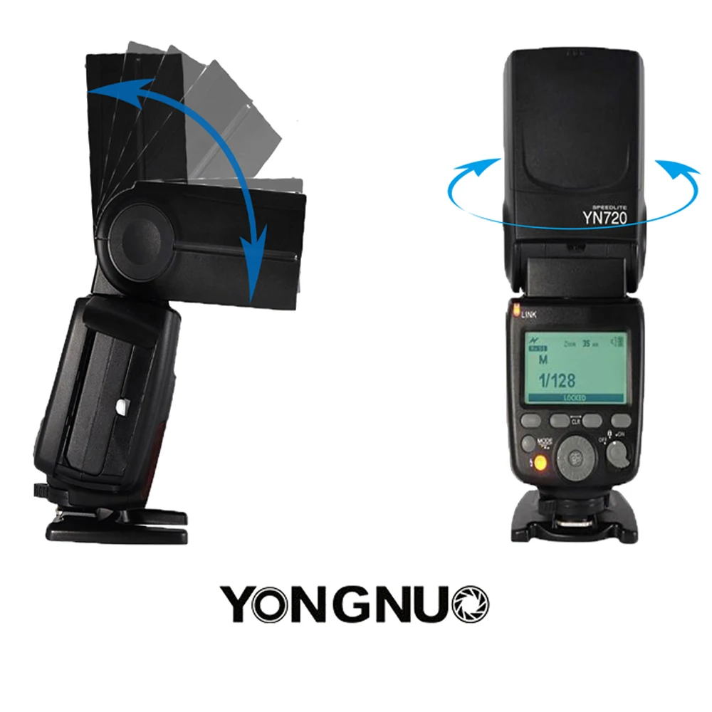 2019 Yongnuo YN720 Вспышка Speedlite литиевая с 2000 мАч батарея для Canon Nikon Pentax совместимый YN685