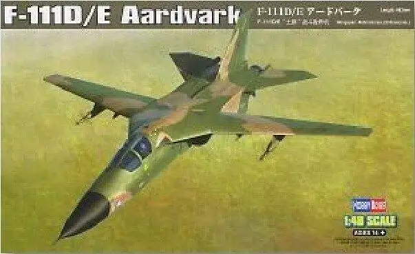 Hobbyboss 1/48 80350 F-111D/E Aardvark | Игрушки и хобби