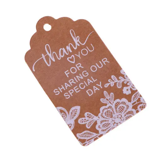 25PCS Xmas String DIY Christmas Hang Tags Painted Handmade Decor Gift Bookmark Festival Card Hot New | Дом и сад