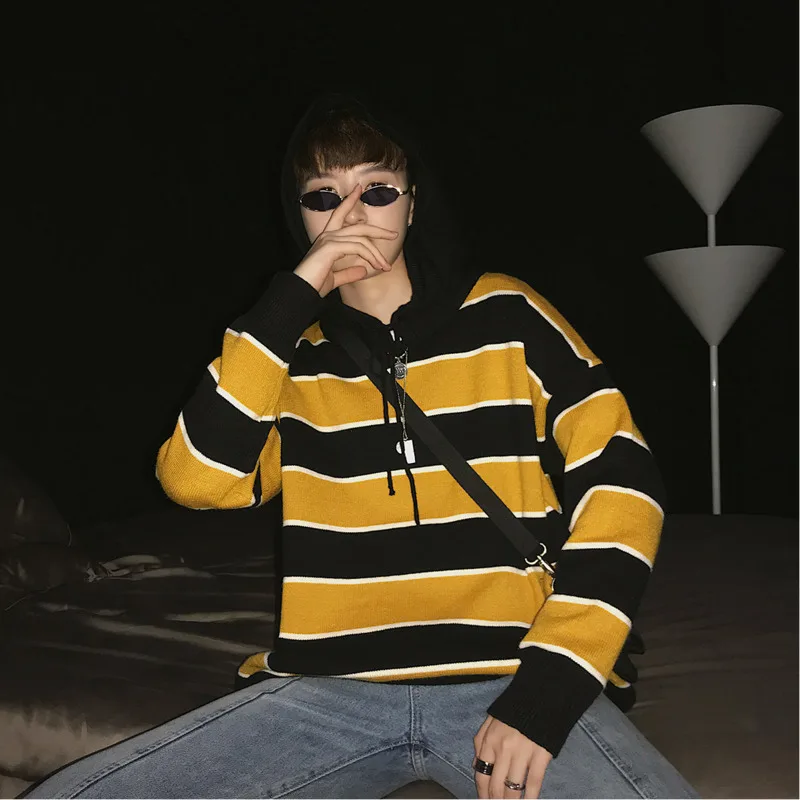 Winter Men's New Fashion Solid Color Simple Personality Youth Long-sleeved Casual Business Sweater Warm And Relaxed Temperament | Мужская