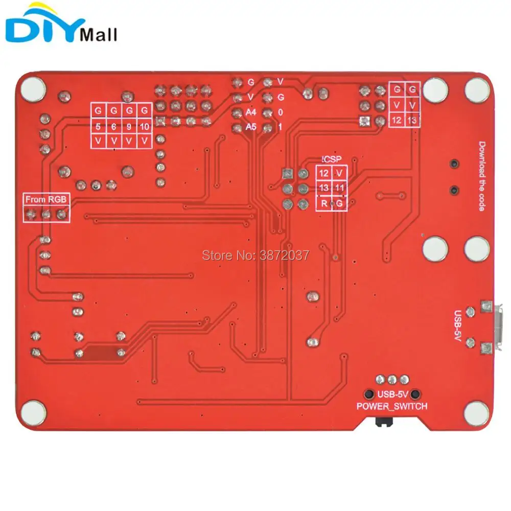 

5pcs/lot Ai Voice Control Board V3.0 ATMEGA328P-AU CH340G USB to Serial Port for Arduino UNO R3