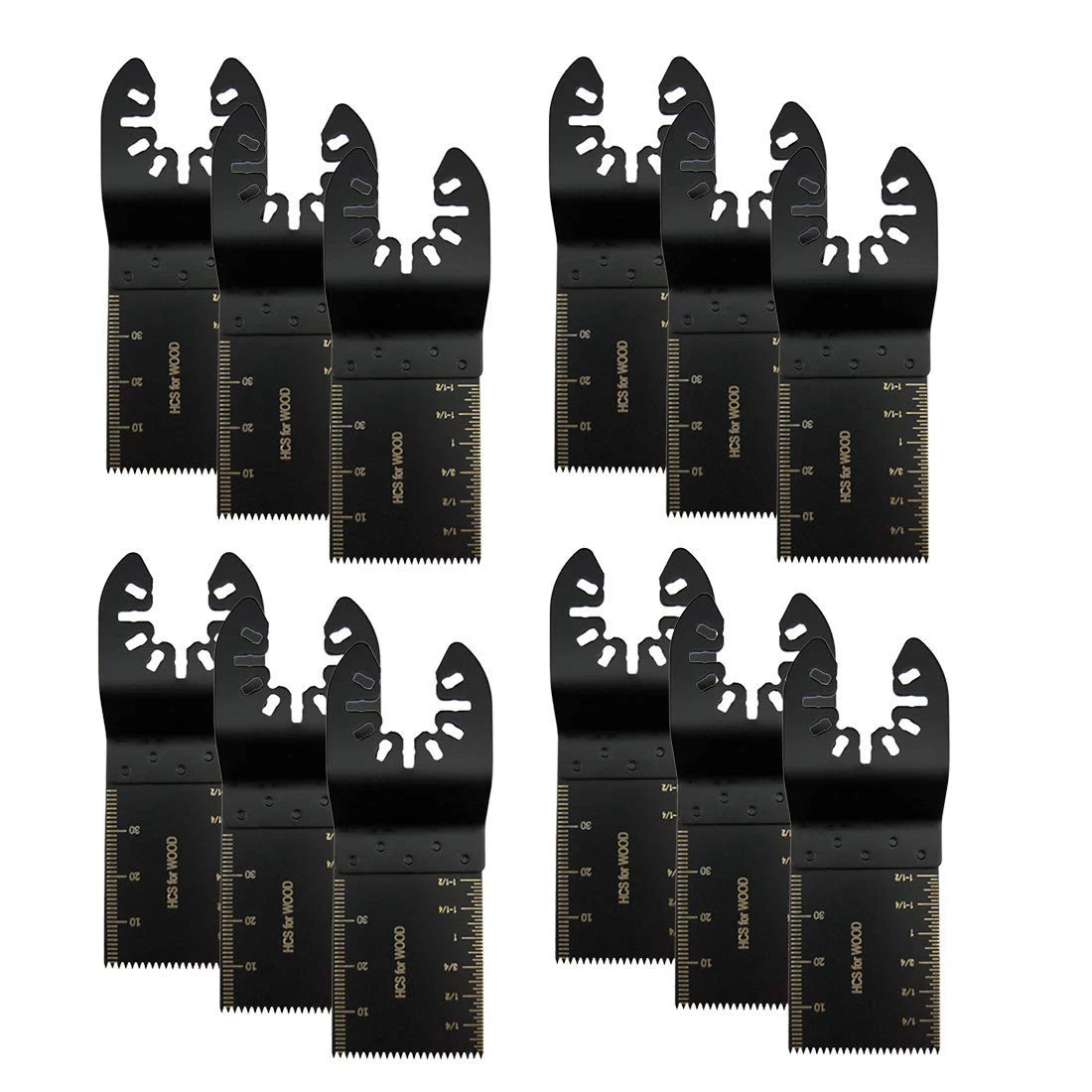 WSFS Горячая Смешанная древесина Осциллирующий Мультитул пилы Набор подходит для