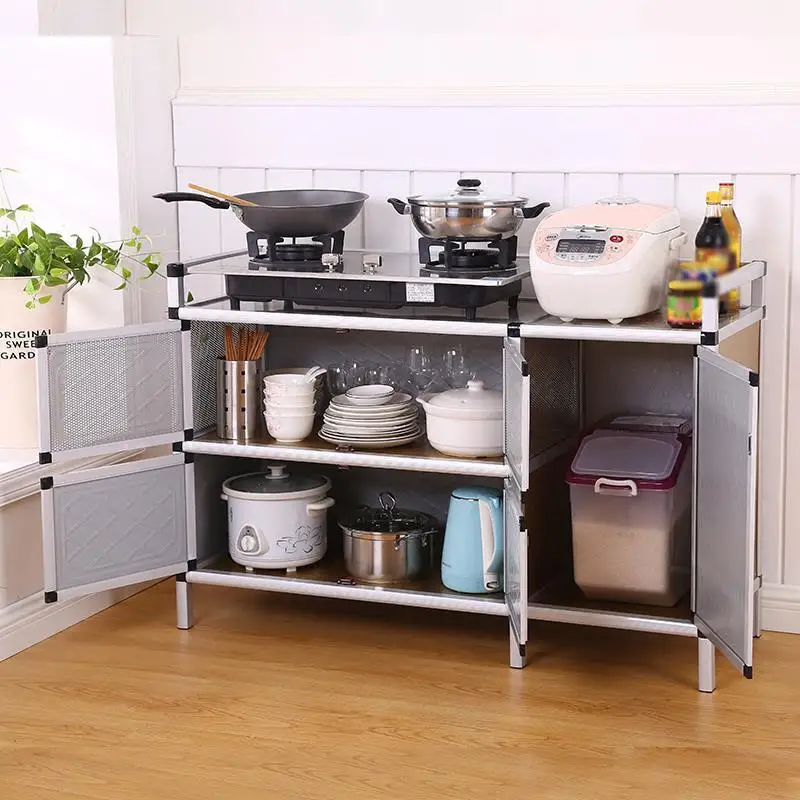 Aparador Buffet Meuble Comedores Moveis Sala De Jantar Cabinet Kitchen Furniture Aluminum Alloy Mueble Cocina Cupboard Sideboard |