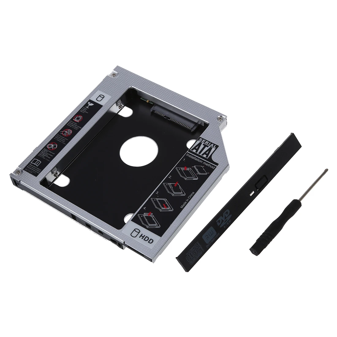 12 7 мм 2 5 &quotSATA HDD жесткий диск Bay Caddy для Lenovo Y430 Y450 V560|Адаптеры SSD| |