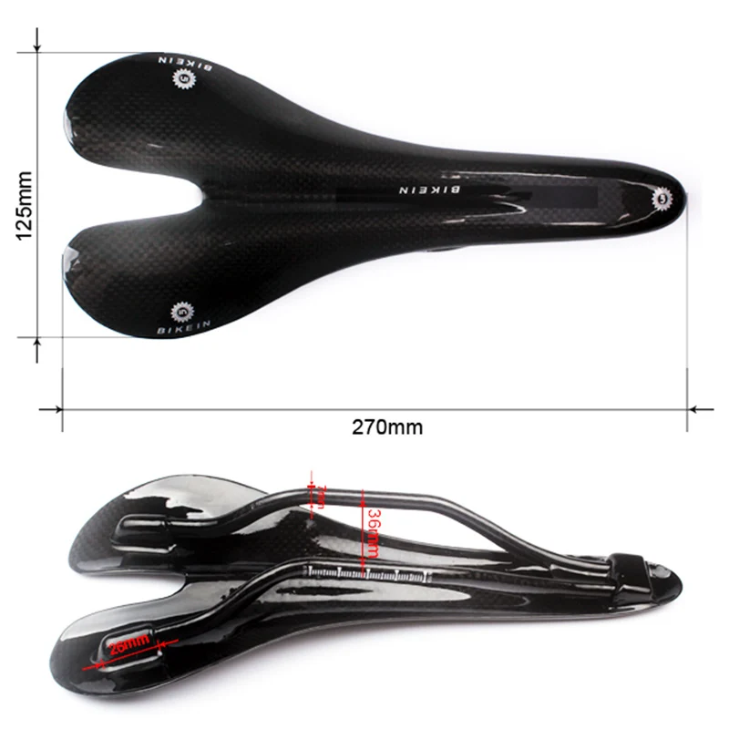 BMDT Bikein Pro сверхлегкое велосипедное седло из углеродного волокна для горной