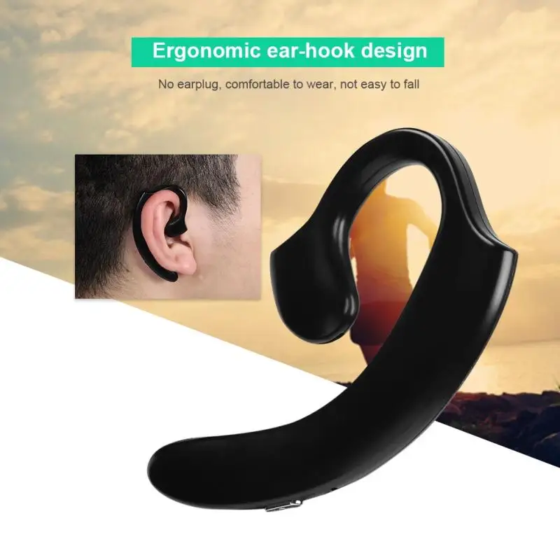 Мини беспроводные наушники для телефона Bluetooth 4 1 с крючком портативные