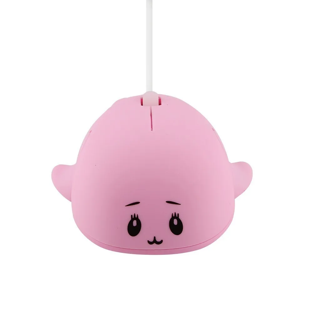 Мини USB Проводная оптическая компьютерная мышь CHYI симпатичная мультяшная 3d в