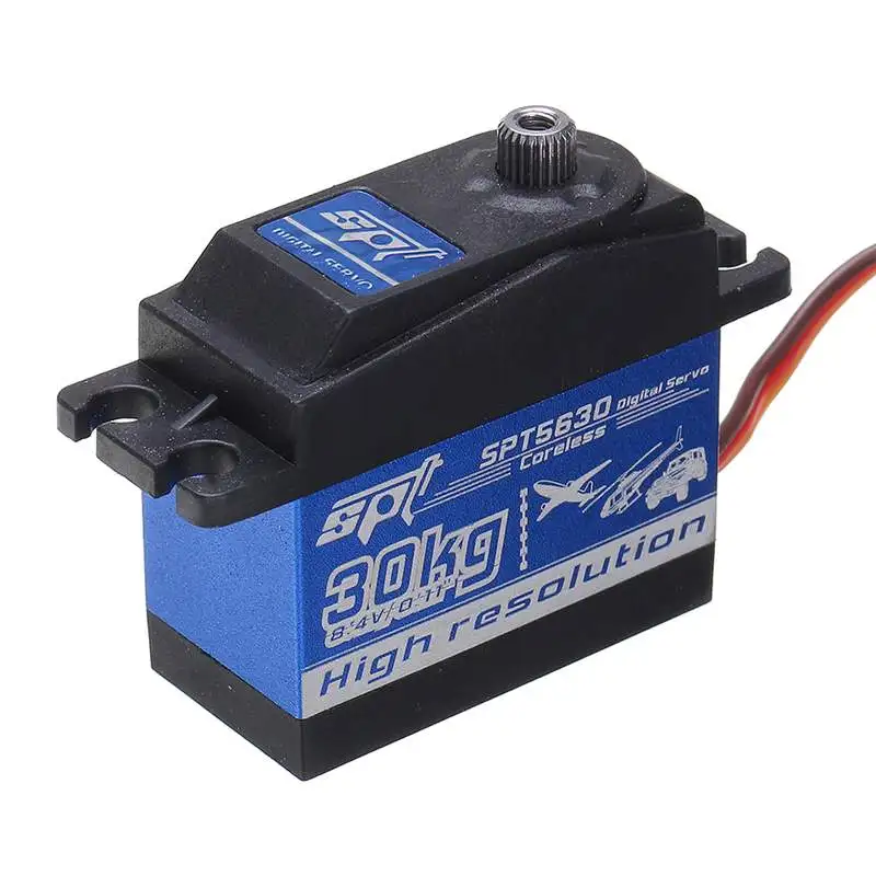 SPT Servo SPT5630 Цифровой Coreless 30 кг 90 ° металлическая Шестерня для радиоуправляемых