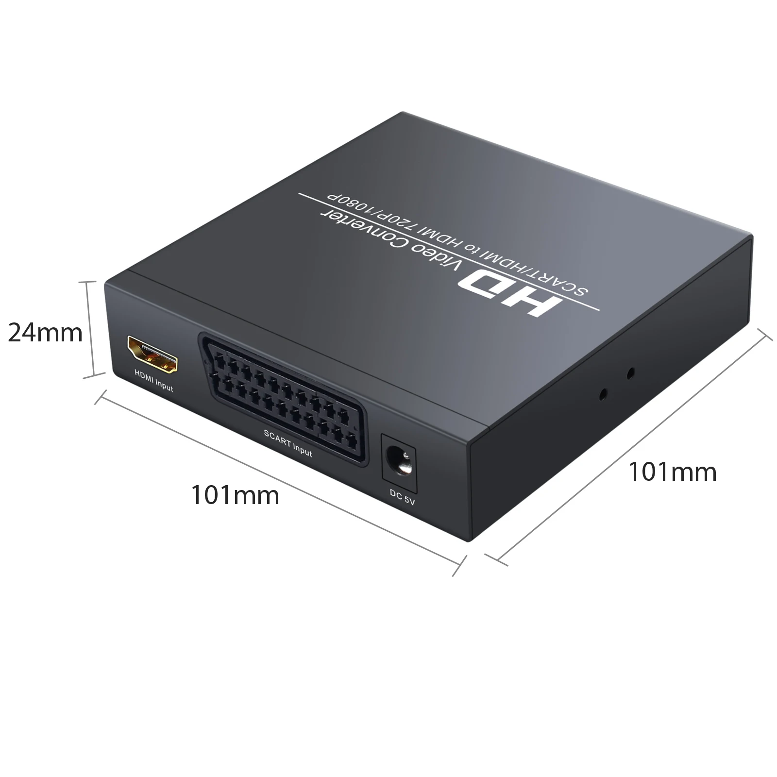 Neoteck SCART to HDMI совместимый конвертер поддерживает RGB и CVBS видеосигналы на 720P/1080P для