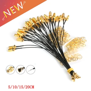 Антенна с разъемом PCI U.FL на SMA (гнездо), 5 шт., кабель Wi-Fi 1,13, кабель IPX на SMA Удлинительный, шнур для беспроводной карты PCI, Wi-Fi, маршрутизатора