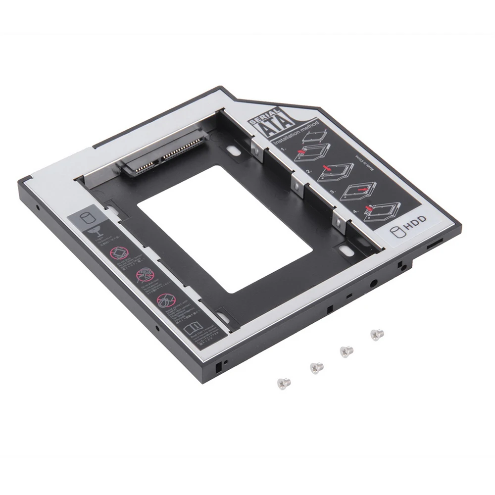 Универсальный жесткий диск Bay 2 5 2-го 9 мм Ssd Hd SATA HDD Caddy Adapter для Cd Dvd Rom Optical |