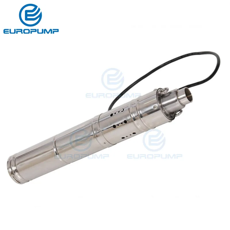 Солнечный водяной насос EUROPUMP для глубоких скважин и сельскохозяйственного