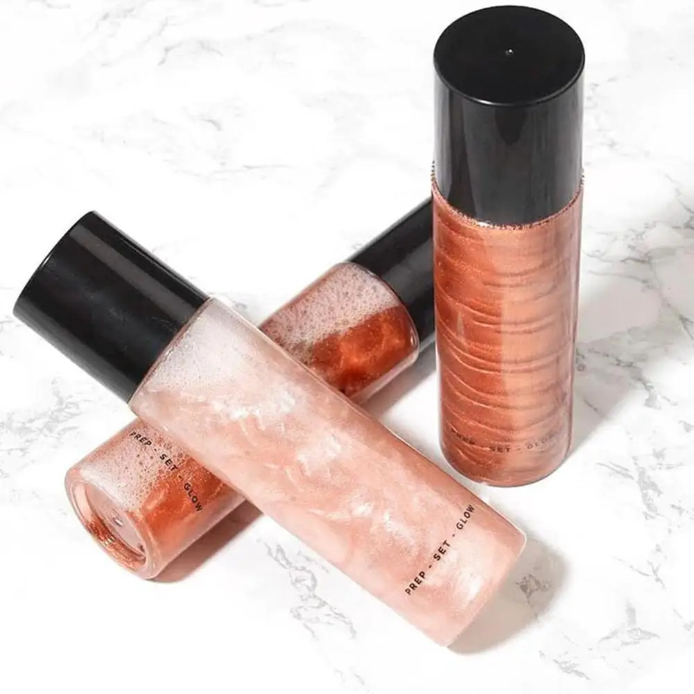 Блеск для макияжа спрей струящийся песок макияж увлажняющий жидкий хайлайтер