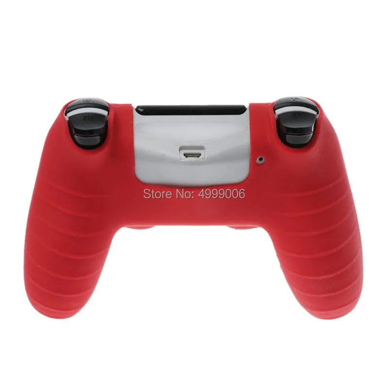 Мягкий силиконовый резиновый чехол 50 шт. защитный для Play Station 4 Dualshock DS4 PS4 Pro Slim