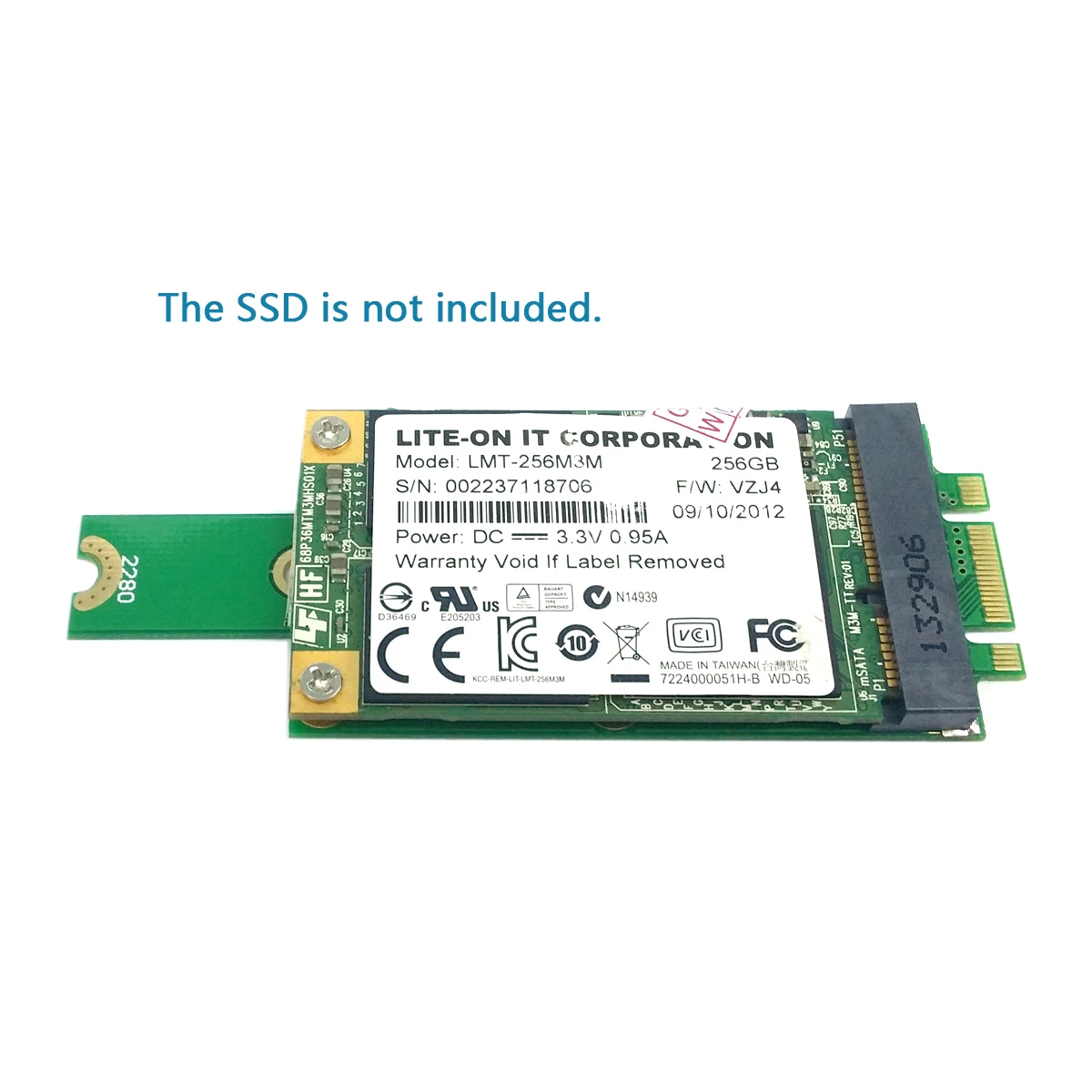Кабель 50 мм Mini PCI E 52Pin mSATA SSD к M.2 NGFF b ключ адаптер Добавить на Карты PCBA|Компьютерные