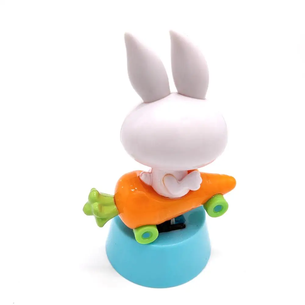 Инновационные солнечные Танцы Кролик украшение автомобиля качающейся головой