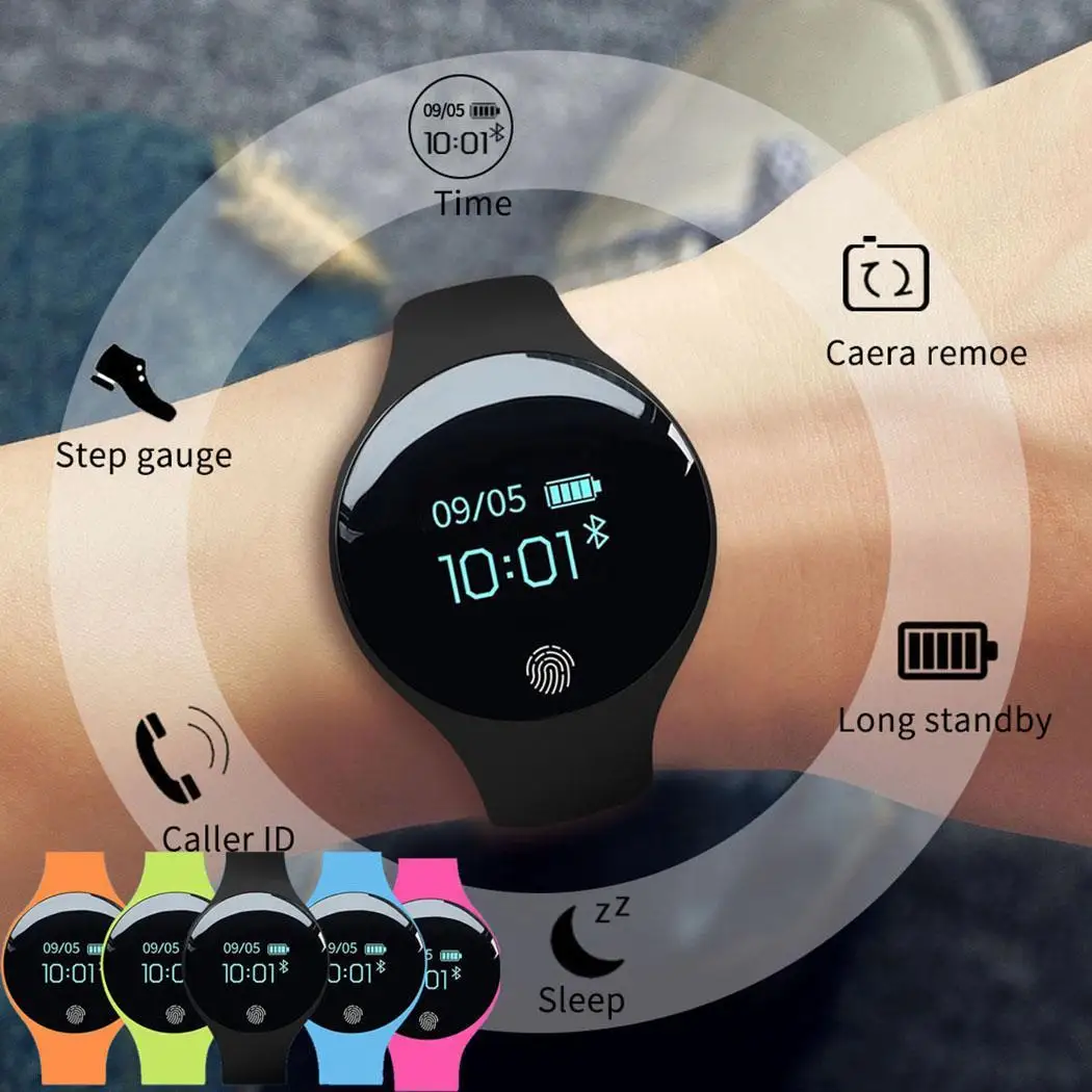 Умный браслет пара модных шагов подсчета Bluetooth расстояния времени и калорий.