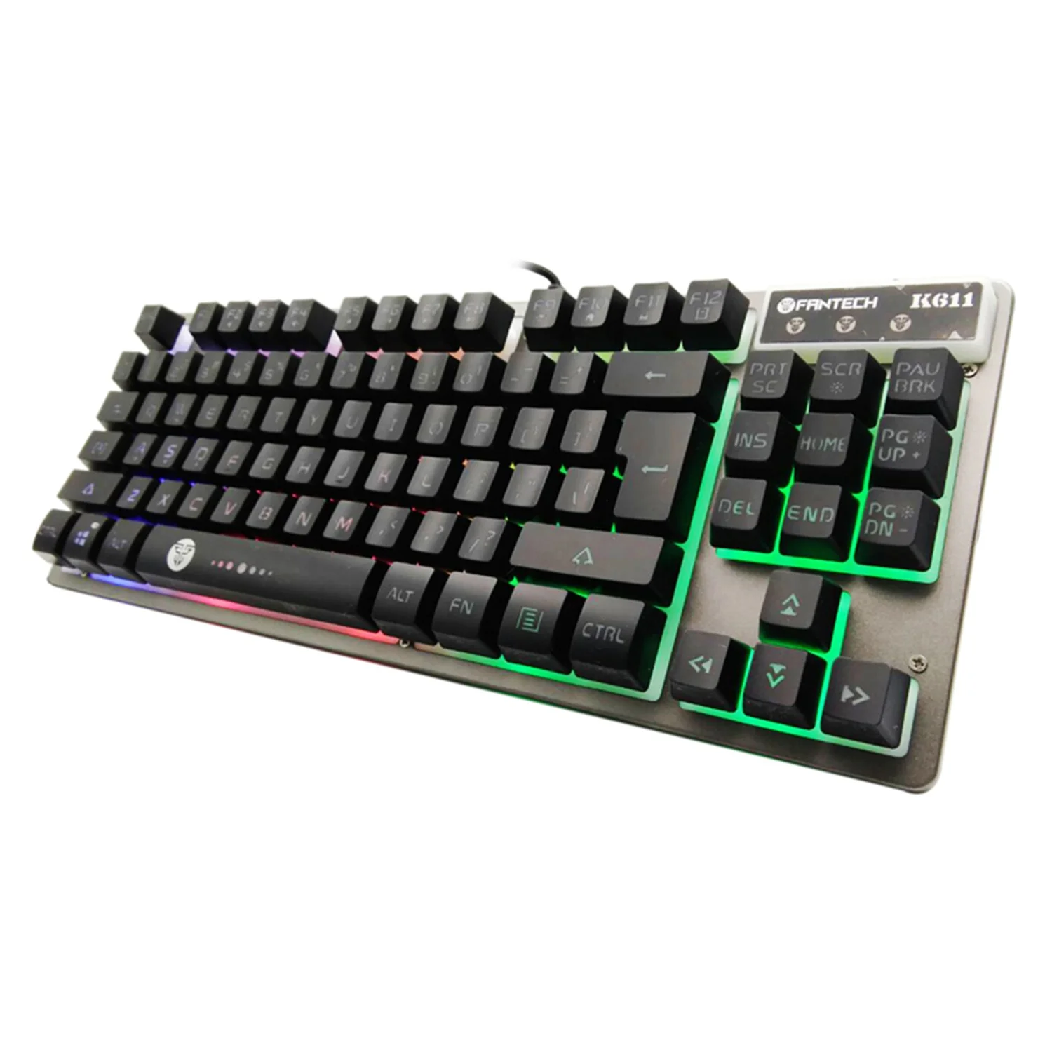 Fantech K611 игровая клавиатура Usb Проводная компьютерная Офисная Клавиатура Rgb с