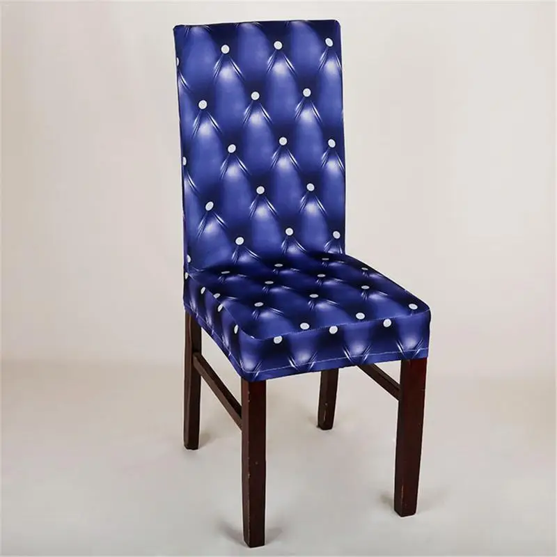 

1 PCS Series Spandex Dining Chair Slipcovers Removable Universal Stretch Chair Protective Covers for Dining Room Hotel Banquet