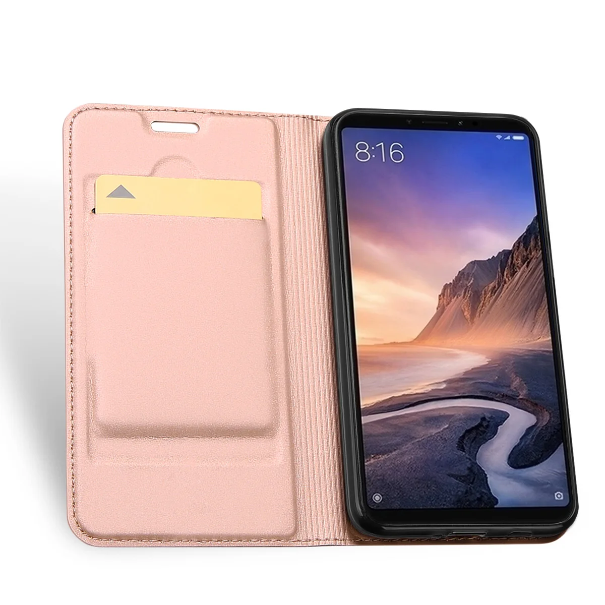CASEWIN Чехлы для мобильных телефонов Xiaomi Mi Max 3 чехол Роскошный кожаный флип с
