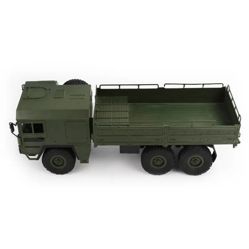 Радиоуправляемый автомобиль JJRC Q64 1/16 2 4G 6WD военный внедорожный рок гусеничный RTR