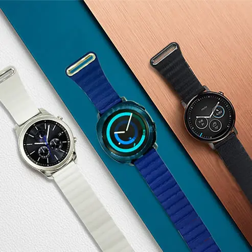 Ремешок для часов кожаный магнитный ремешок 20 или 22 мм Huawei Watch 2 Sport Samsung Gear S3 Spor S2