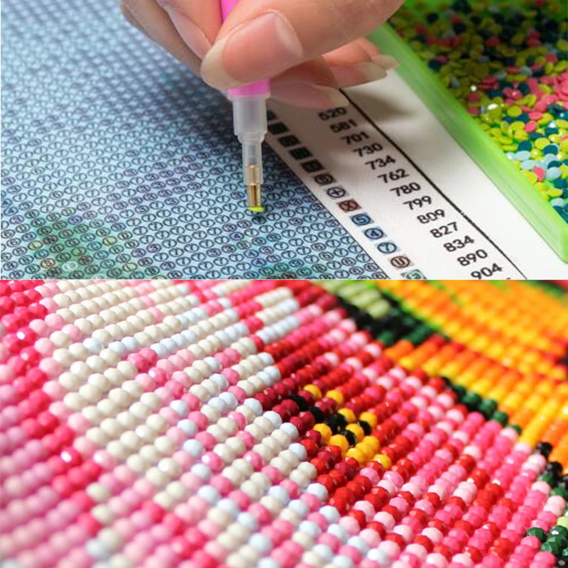 Diy Алмазная вышивка крестиком мозаика с изображением людей и дерево картина