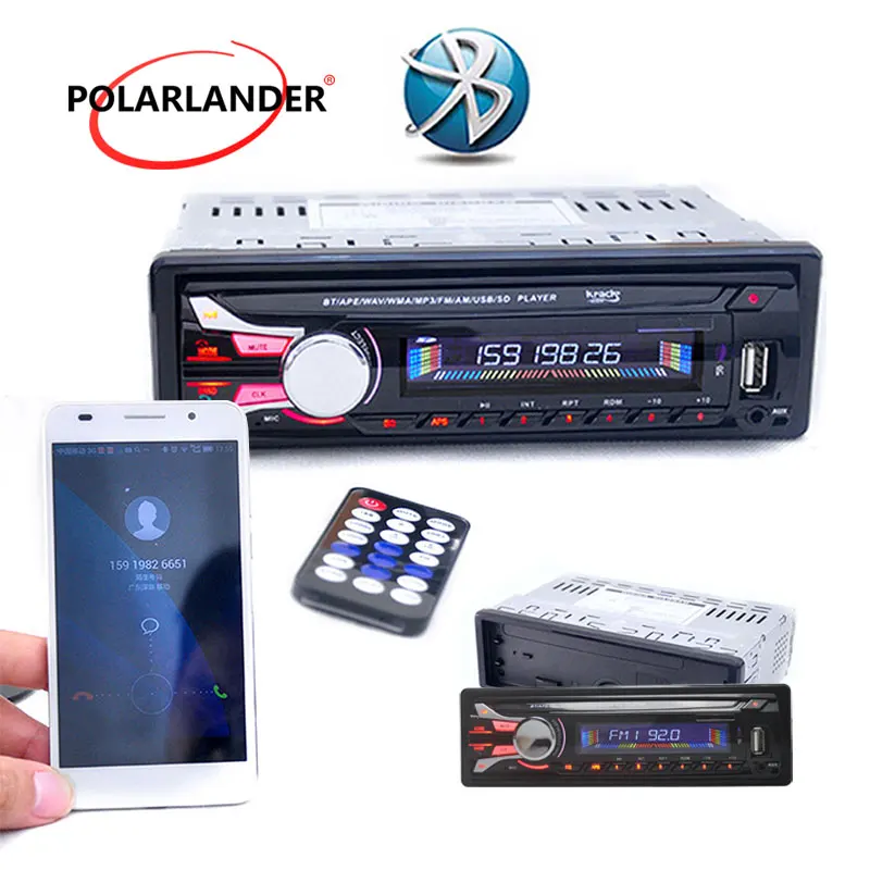 Автомагнитола 12 В Bluetooth MP3 FM USB/SD/ In Dash|car radio mp3|audio car mp3mp3 player usb |