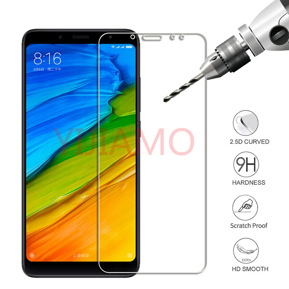 Защита экрана для xiaomi redmi 5 6 plus 4X 4A 5A 6A закаленное стекло xiomi note6 pro Note note 4x защитная