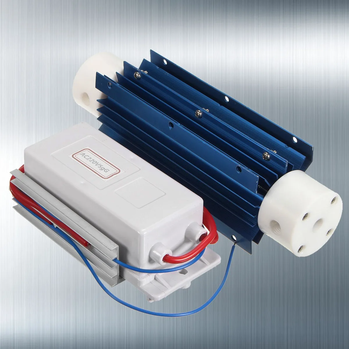 

New 60W 220V 5G/H Water Disinfection Treatment Suite Ozone Generator Quartz Tube Air Ozone Air Purifier
