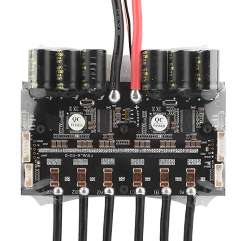 Двойной ESC 6 200A для детей от 3 до 12 лет электронные Скорость контроллер с Алюминий