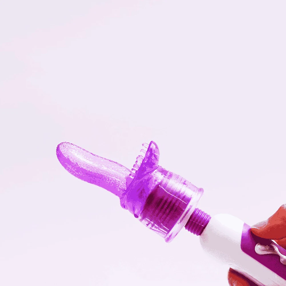 Новинка 2019 оптовая продажа дропшиппинг AV массажер для головы имитирующий язык