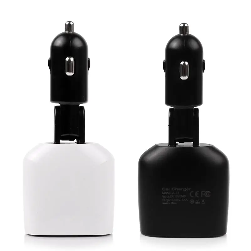 AOZBZ Универсальный 12 24V светодиодный Дисплей двойной Переходник USB для зарядки в