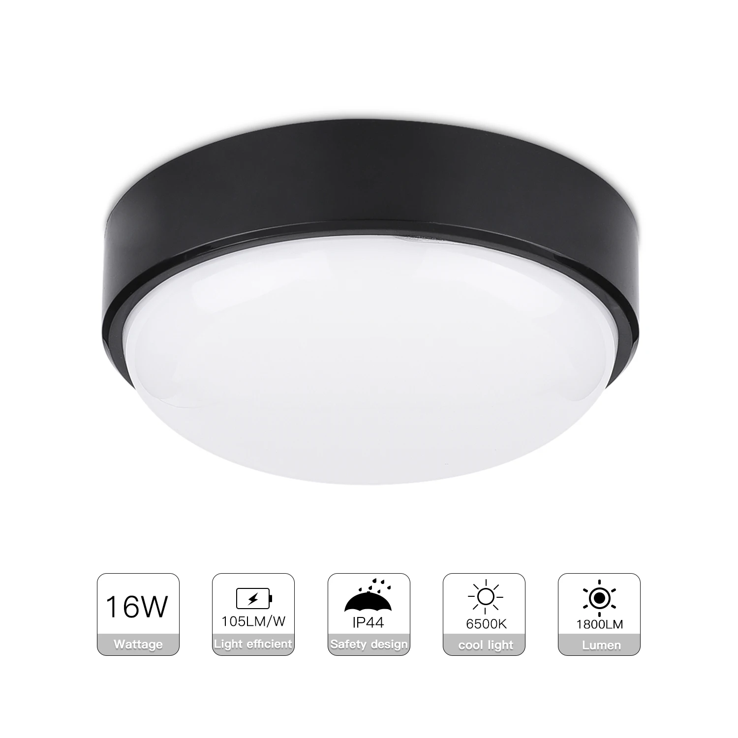 16 Вт влагостойкие лампы современная лампа для домашнего освещения спальни