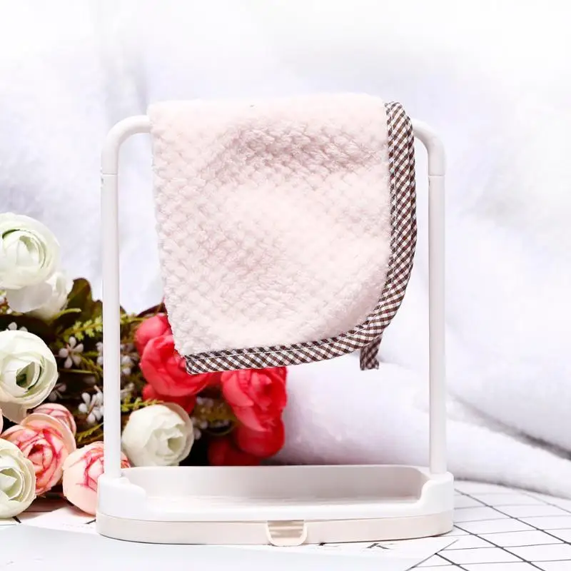 Пластиковая кухонная тряпичная стойка для хранения губок дренажная полка посуды