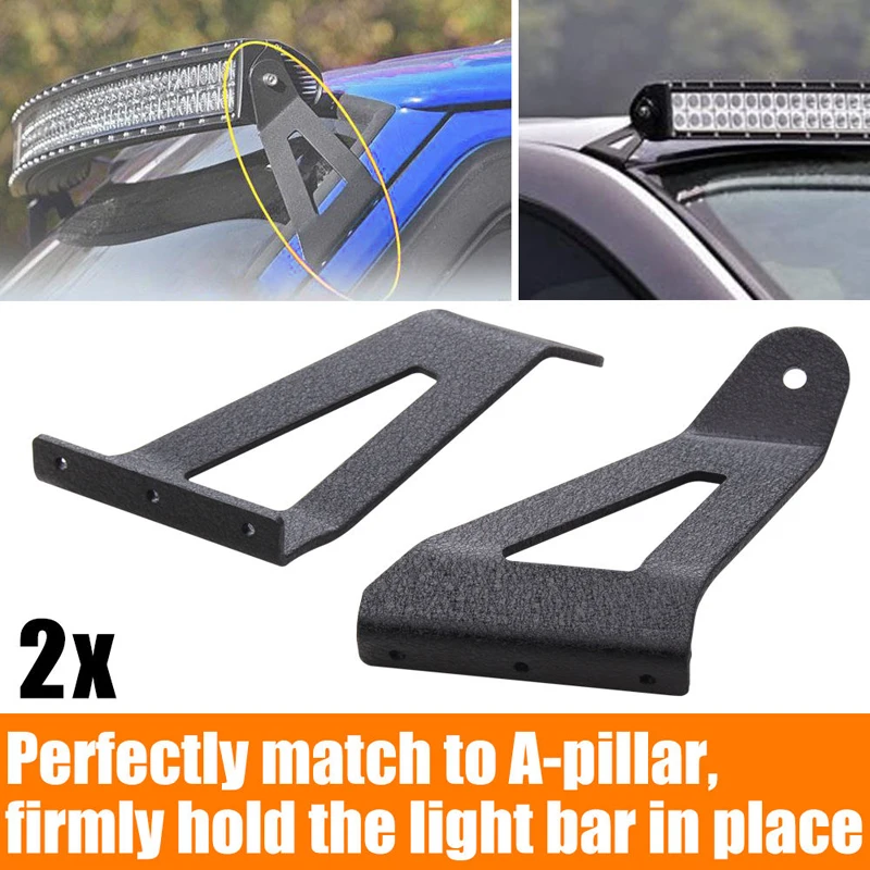 Черный Водонепроницаемый светодиодный Монтажный кронштейн на лобовое стекло