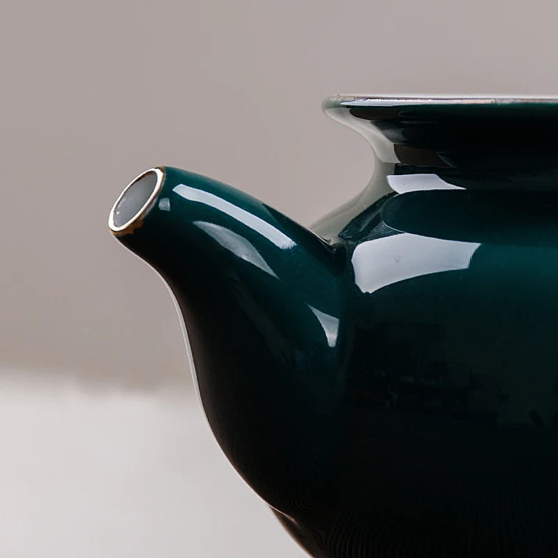 240 мл керамический фарфор Jingdezhen ярмарка чашка ручной работы Золотая граница
