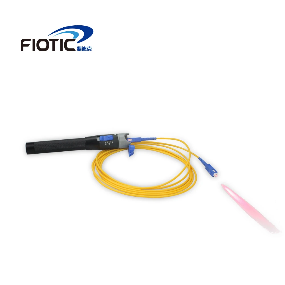 FTTH волоконно оптический тестер Тип ручки красный лазерный свет визуальный