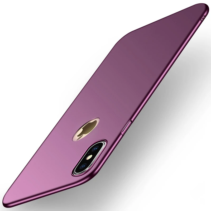 Discount Case for Apple iPhone X Cases 6 6S 7 8 Plus Cover High Quality PC Hard Matte Carcasas XR XS MAX Capa Coque |
